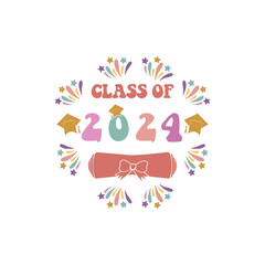 Class of SVG BUNDLE, retro groovy vintage class of svg, Seniors SVG png, Graduation class of svg png, first day of school, Back to School