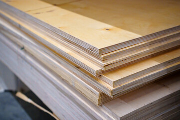 Plywood. multilayer building material made of glued specially prepared veneer.