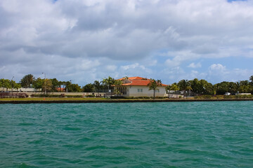 Bayside Marina in Miami, Florida USA