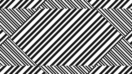 
striped background. Raster geometric ornament. black and white stripes. monochrome ornamental background. design for decor,print.background in 4k format  3840 х 2160.