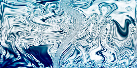 abstract blue background. liquid metal gradient