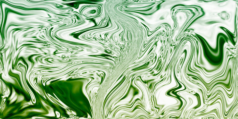 abstract green background. liquid metal gradient