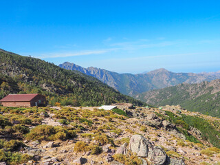 Korsika - Berghütte auf dem GR20