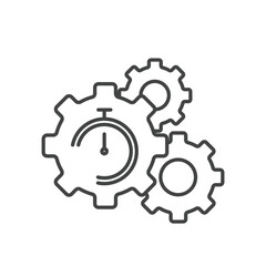 efficiency icons  symbol vector elements for infographic web