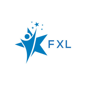 FXL Letter logo white background .FXL Business finance logo design vector image in illustrator .FXL letter logo design for entrepreneur and business.
