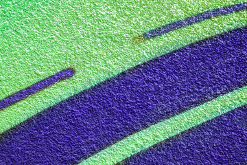 original graffiti, aerosol spray decoration pattern on the city wall, urban modern culrure wallpaper