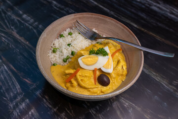 Aji de Gallina, gastronomia peruana