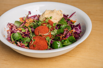 salad with beetroot and feta