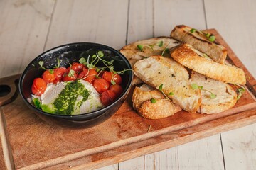 grilled salmon with vegetables