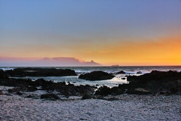 Kapstadt im Sonnenuntergang