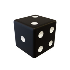 Black playing dice.