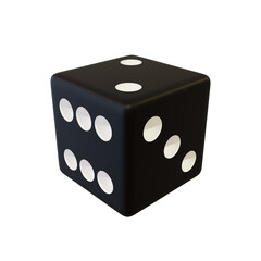 Black playing dice.