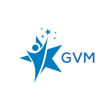 GVM Letter logo white background .GVM Business finance logo design vector image in illustrator .GVM letter logo design for entrepreneur and business.
