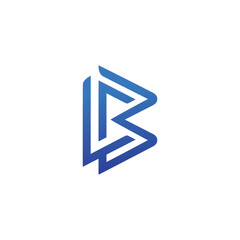 B logo  symbol  B Technology logo  B emblem brand