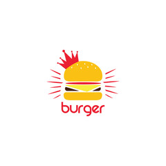 burger mascot, burger logo, hamburger cartoon