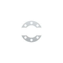 digital money logo, modern web bank logo