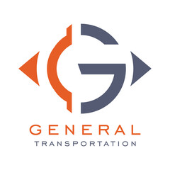 G modern logo, G icon  symbol vector