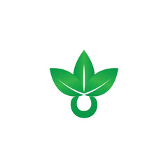 foliage logo, leaf, plant icon