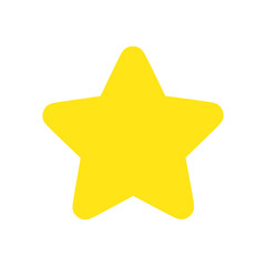 star icon vector illustration logo template for many purpose. Isolated on white background.