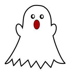 cartoon ghost