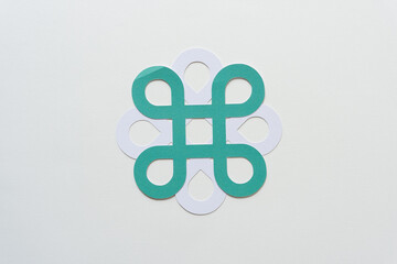 looped squares overlapping