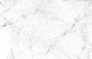 Grunge Black And White Urban. Dark Messy Dust Overlay Distress Background. Easy To Create Abstract Dotted, Scratched, Vintage Effect With Noise And Grain
