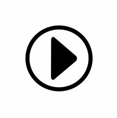 playback icon, multimedia for video and audio, stop, pause,isolated symbol on a white background