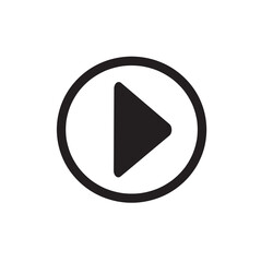 playback icon, multimedia for video and audio, stop, pause,isolated symbol on a white background