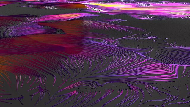 Generative Art 1027: Abstract 3D animation.