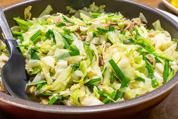 とても美味し日本のニラ豚