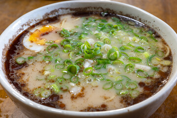 とても美味しい日本の熊本ラーメン