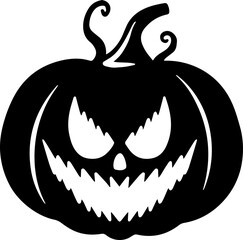 Pumpkin Halloween Scary Face
