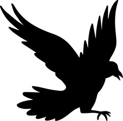 Fototapeta premium Halloween Crow Scary 