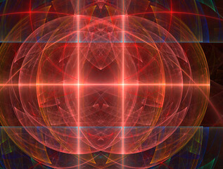 Imaginatory fractal abstract background Image