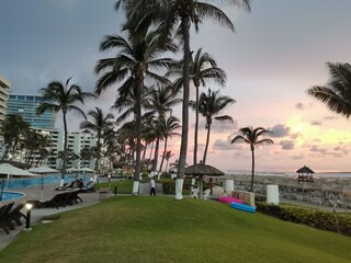 Atardecer en Acapulco Diamante. Playas México