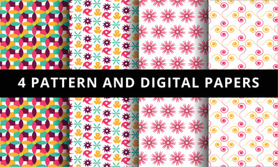 Modern Pattern and Digital Paper
4 Modern Pattern and Digital Paper
