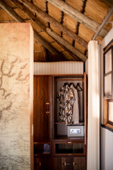 closet in luxury hotel room in namibia