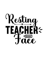 Teacher SVG Bundle, Hand Lettered SVG, Teacher Shirt SVG, Back to School Svg, School Svg, Teacher Quotes Svg, Teacher Png