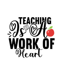 Teacher SVG Bundle, Hand Lettered SVG, Teacher Shirt SVG, Back to School Svg, School Svg, Teacher Quotes Svg, Teacher Png