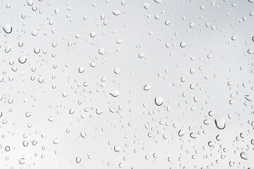 Close up of rain droplet
