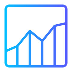 analysis gradient icon