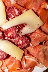 salami and cheese together 