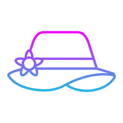 Pamela Line Gradient Icon