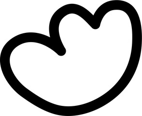 abstract shape line art