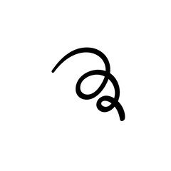 hand drawn diffused light vector isolated on a white background