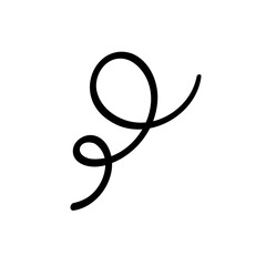 hand drawn diffused light vector isolated on a white background