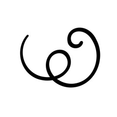 hand drawn diffused light vector isolated on a white background