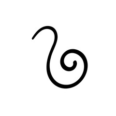 hand drawn diffused light vector isolated on a white background