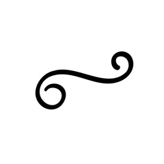 hand drawn diffused light vector isolated on a white background