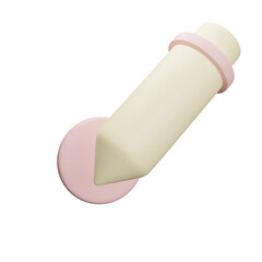 3d Render Icon Color Picker Transparent